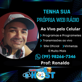 TENHA SUA PROPRIA WEB RADIO COMPLETA COM APLICATIVO E SITE PERSONALIZADO